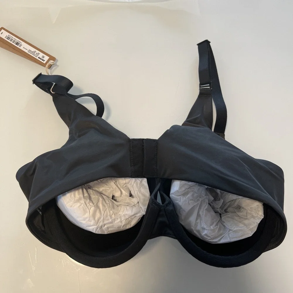 Skims Smoothing Intimates Full Coverage Lightly Lined Bra Onyx Size 34B NWT - Picture 6 of 6